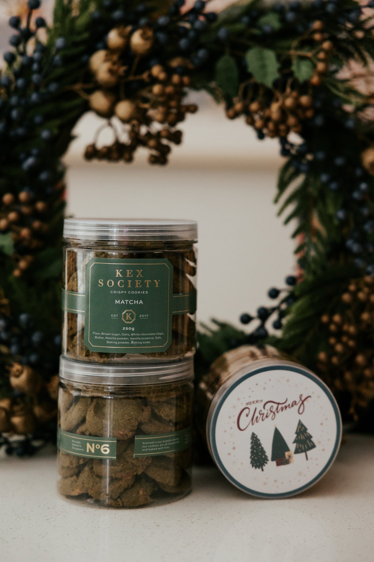 Matcha White Chocolate Cookies